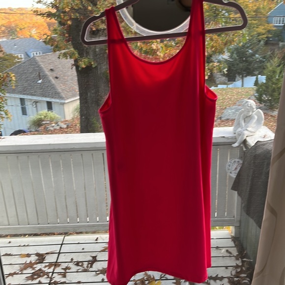 Ralph Lauren Hot Pink Tank Dress Stretch - Picture 3 of 6